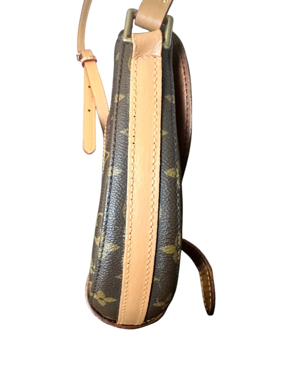 Authentic Louis Vuitton Vintage Brown Monogram Chantilly PM Crossbody Bag - Picture 6 of 15